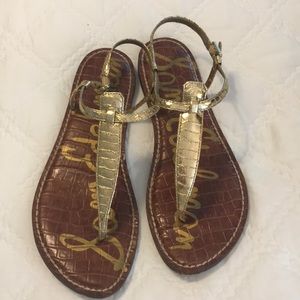 💕Sam Edelman gold sandals🙌🏻